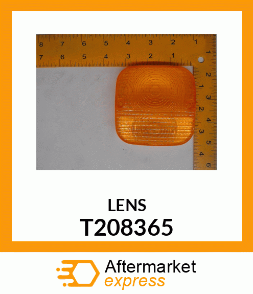 LENS, REAR MARKER LIGHT T208365