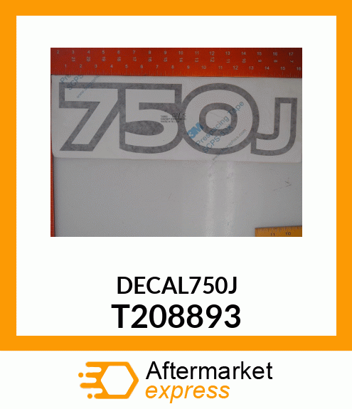 LABEL, 750J T208893