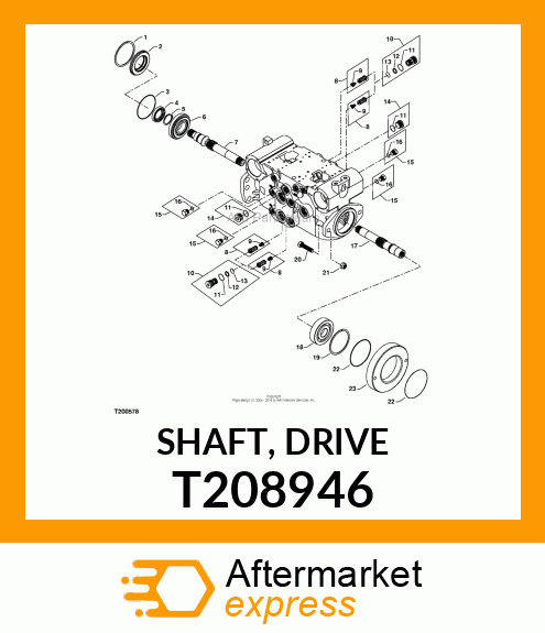 SHAFT, DRIVE T208946