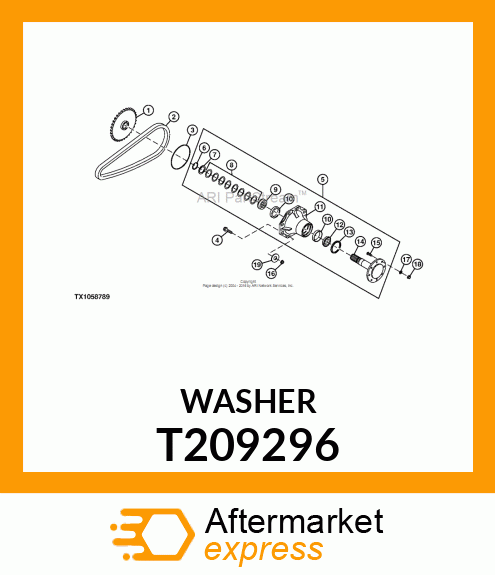 WASHER T209296