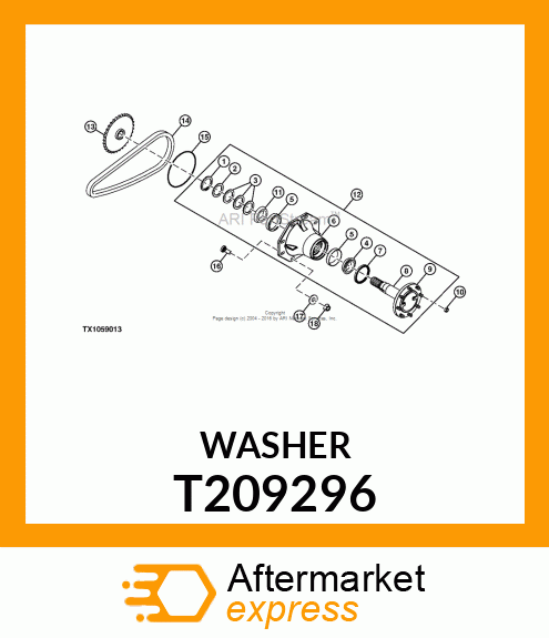 WASHER T209296