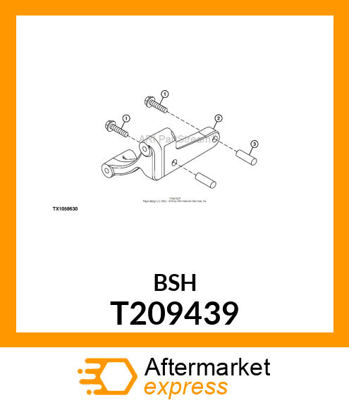 BUSHING ALT amp; ALT/COMP BRACKETS T209439