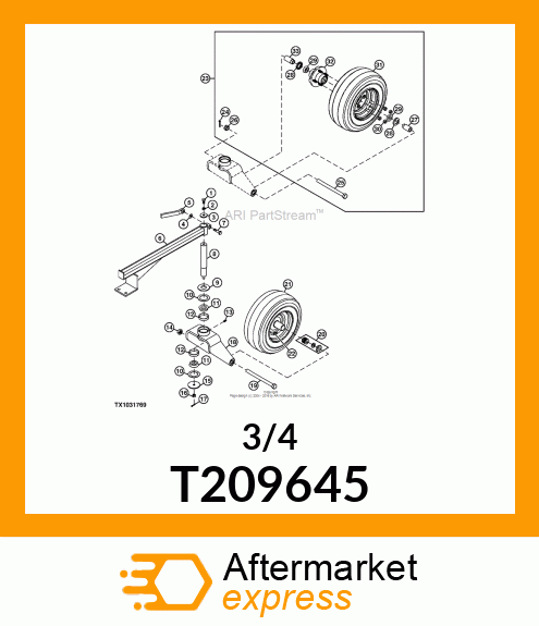 3/4 T209645