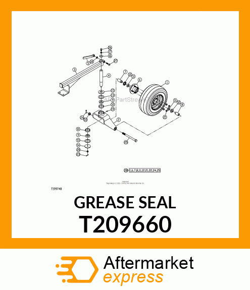 GREASE SEAL T209660