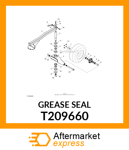 GREASE SEAL T209660