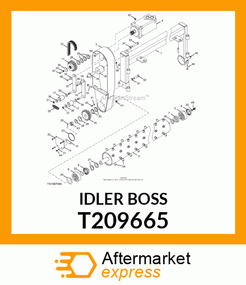 IDLER BOSS T209665