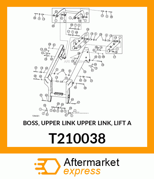 BOSS, UPPER LINK UPPER LINK, LIFT A T210038