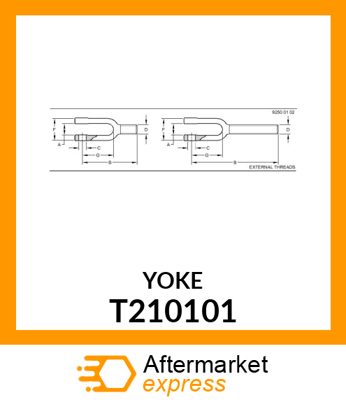 CLEVIS DOOR LATCH T210101