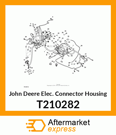 CONNECTOR, CARLING SWITCH T210282