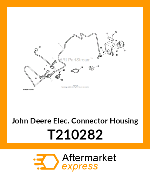 CONNECTOR, CARLING SWITCH T210282