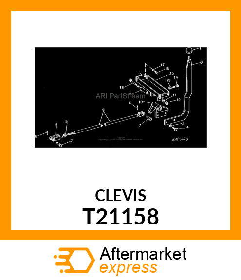 YOKE,ADJUSTABLE T21158