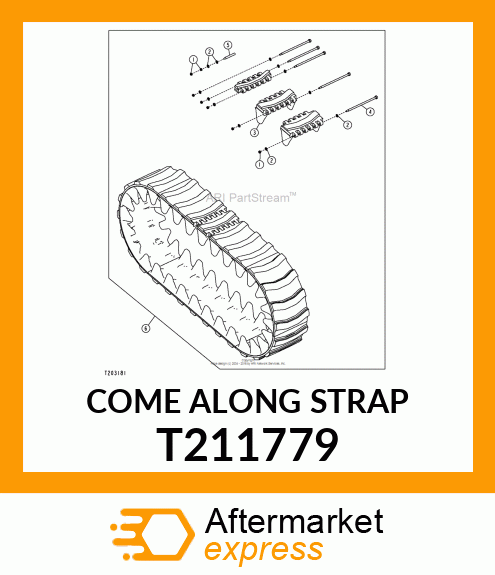 COME ALONG STRAP T211779