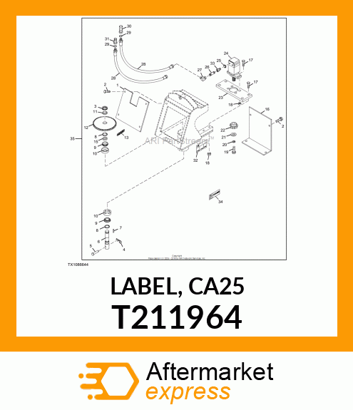 LABEL, CA25 T211964