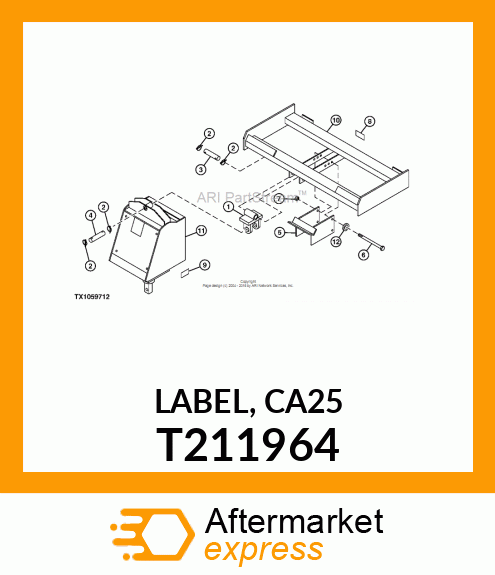 LABEL, CA25 T211964