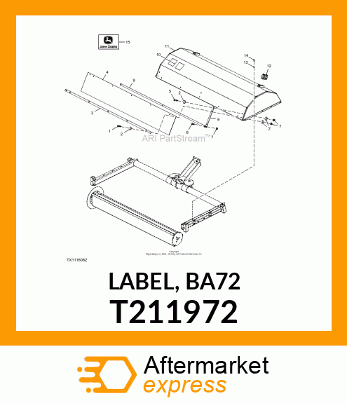 LABEL, BA72 T211972