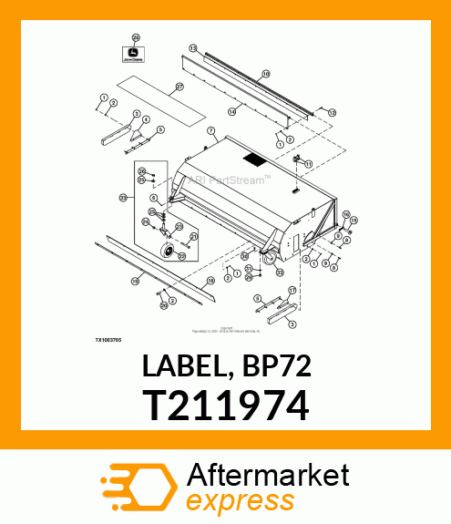 LABEL, BP72 T211974