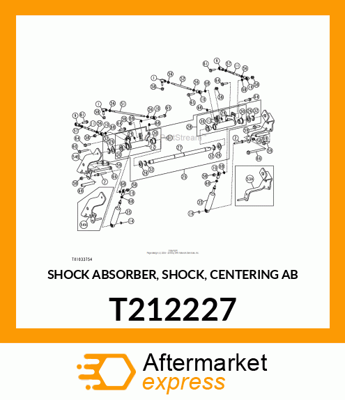 SHOCK ABSORBER, SHOCK, CENTERING AB T212227