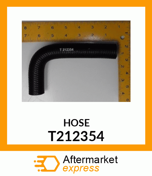 HOSE, MOLDED T212354