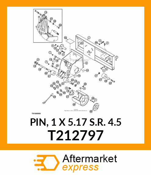 PIN, 1 X 5.17 S.R. 4.5 T212797