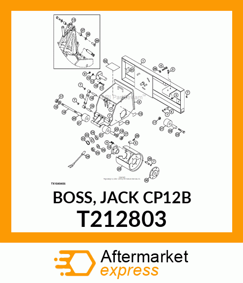 BOSS, JACK CP12B T212803