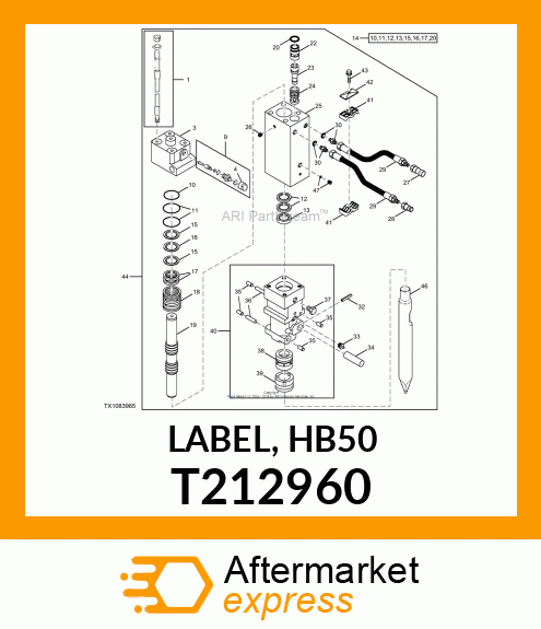 LABEL, HB50 T212960