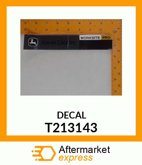 LABEL, WORKSITE PRO T213143