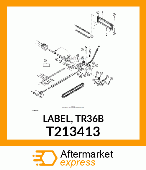 LABEL, TR36B T213413