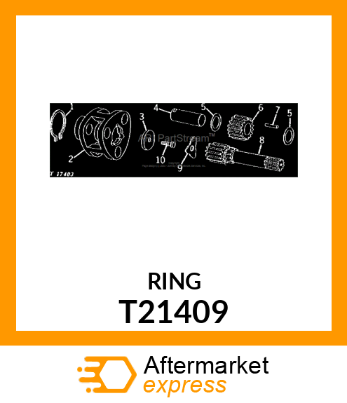 RING,SNAP T21409