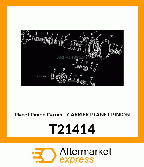 Planet Pinion Carrier - CARRIER,PLANET PINION T21414