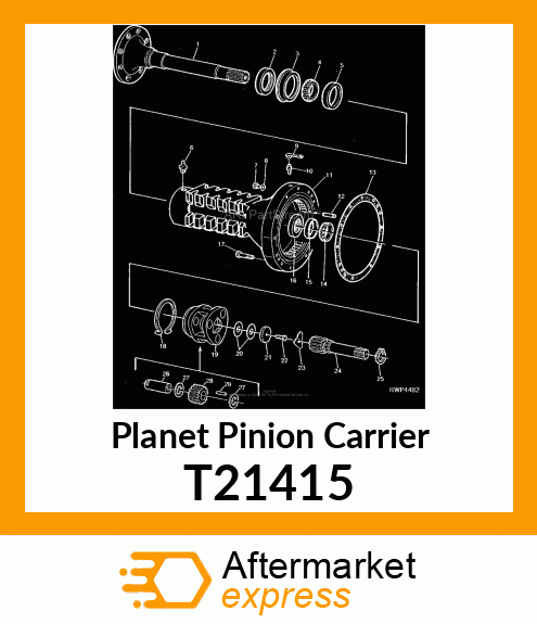 Planet Pinion Carrier T21415