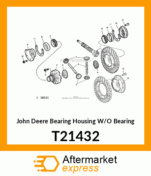 Bearing Housing W/O Bearing T21432