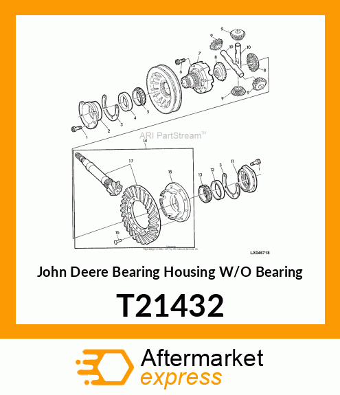 Bearing Housing W/O Bearing T21432