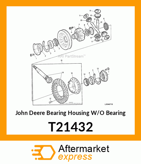 Bearing Housing W/O Bearing T21432