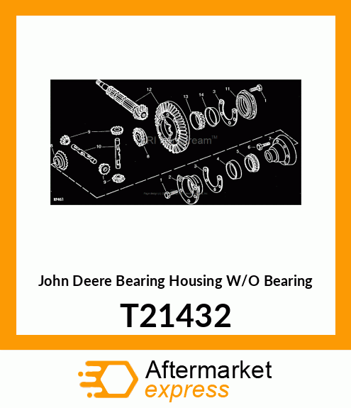 Bearing Housing W/O Bearing T21432