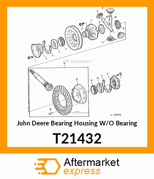 Bearing Housing W/O Bearing T21432