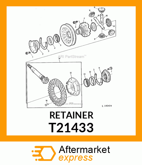 Bearing Housing W/O Bearing T21433