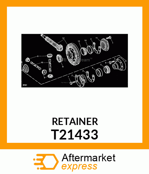 Bearing Housing W/O Bearing T21433