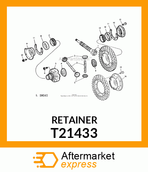 Bearing Housing W/O Bearing T21433