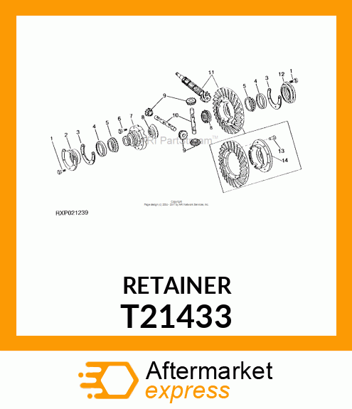 Bearing Housing W/O Bearing T21433