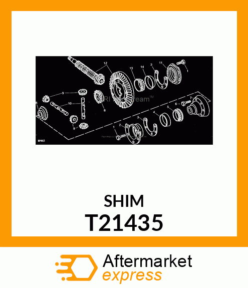 SHIM,.005 STEEL T21435