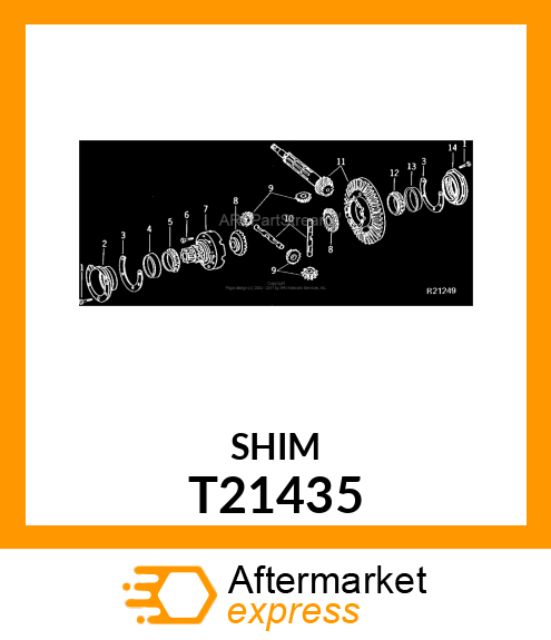 SHIM,.005 STEEL T21435