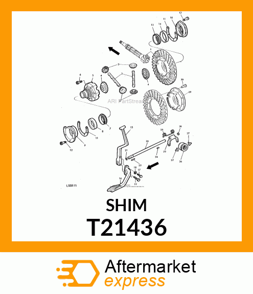 SHIM,.010 STEEL T21436