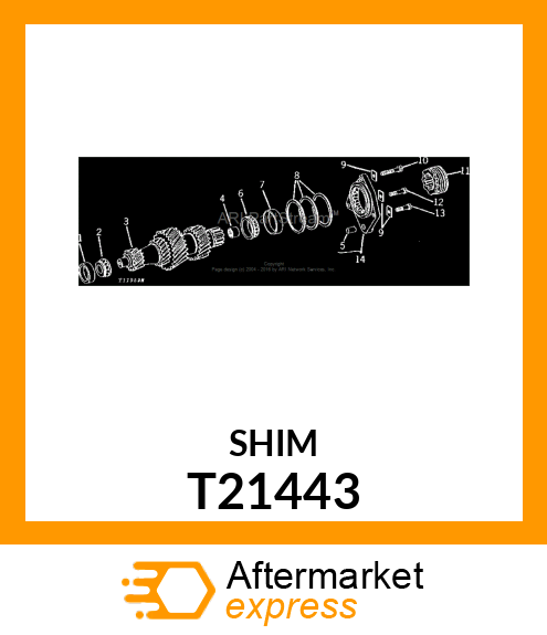 SHIM,.005 STEEL T21443