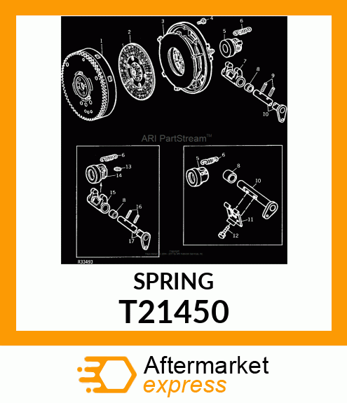 SPRING T21450