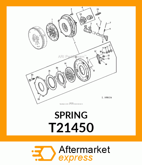 SPRING T21450