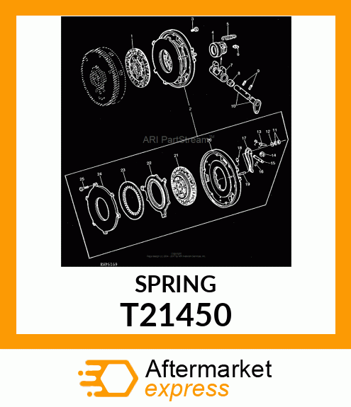 SPRING T21450