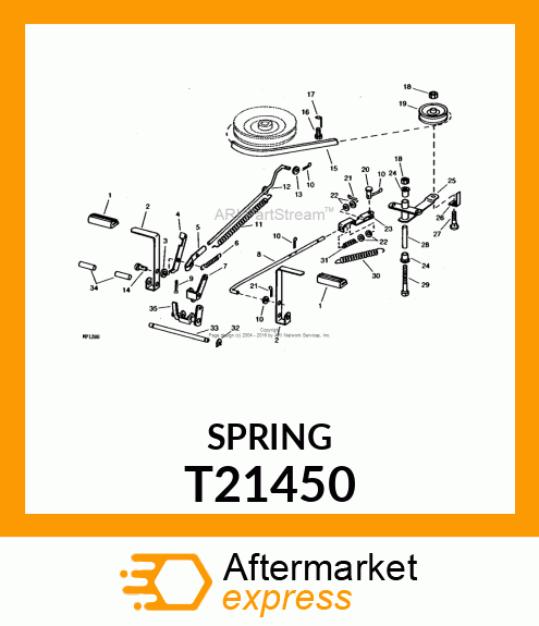 SPRING T21450