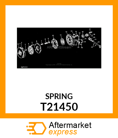 SPRING T21450