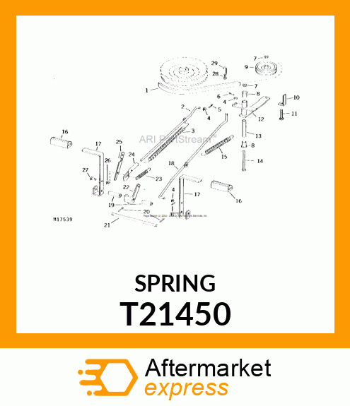 SPRING T21450