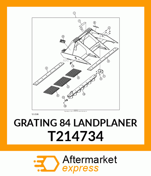 GRATING 84 LANDPLANER T214734